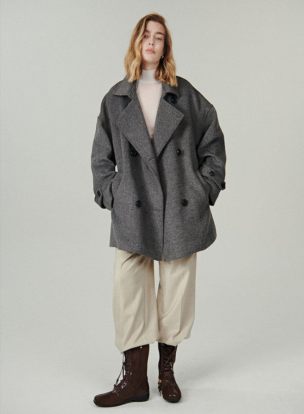 Wool Blend Overcoat