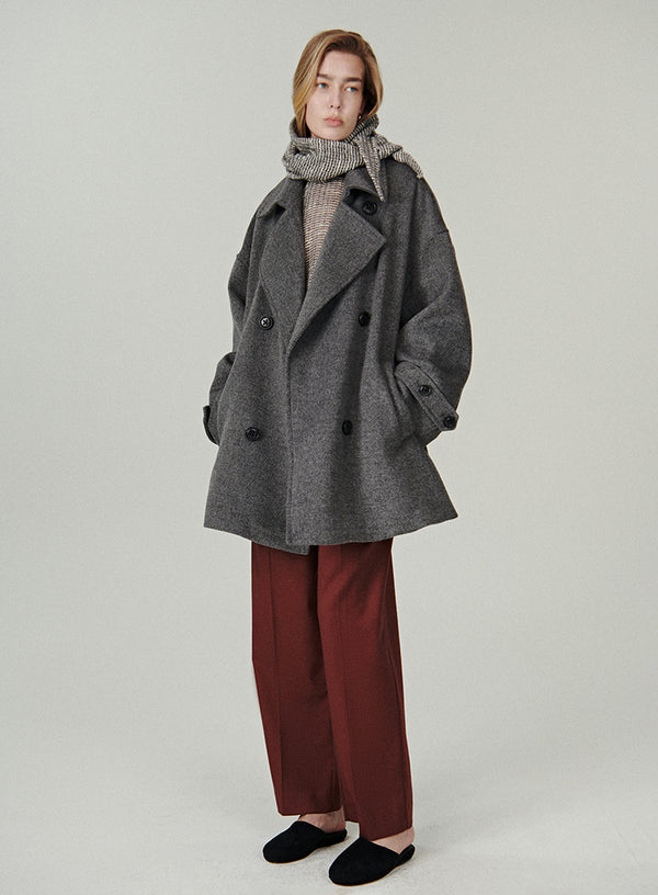 Wool Blend Overcoat