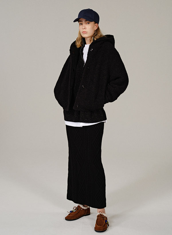 Dual Side Hooded Jacket