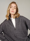Yak Wool Zip Sweater