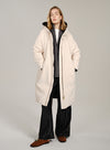 Black/White Dual Side Down Coat