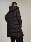 Black/White Dual Side Down Coat
