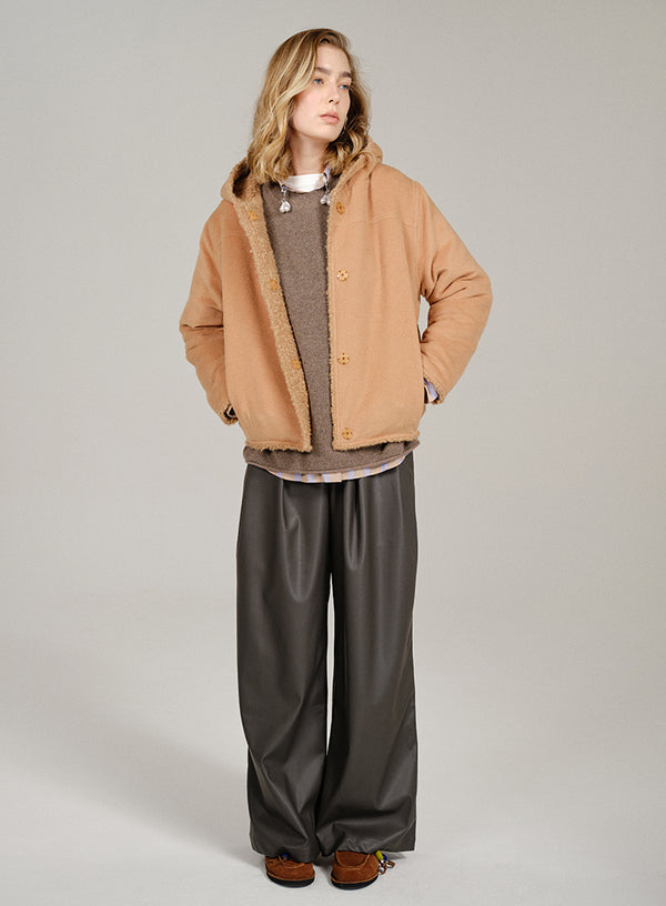 Dual Side Hooded Jacket