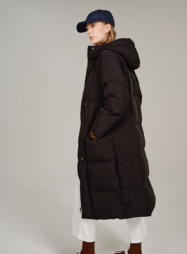 Utility Long Down Coat