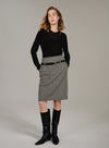 Cashmere U Neck Layering Top