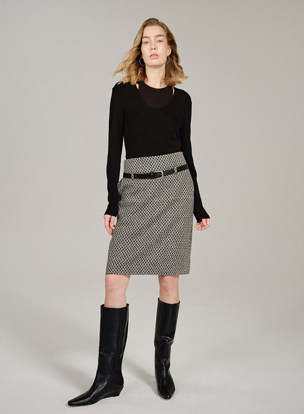 Cashmere U Neck Layering Top