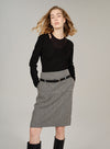 Cashmere U Neck Layering Top