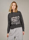 Marled Wool-blend Sweater