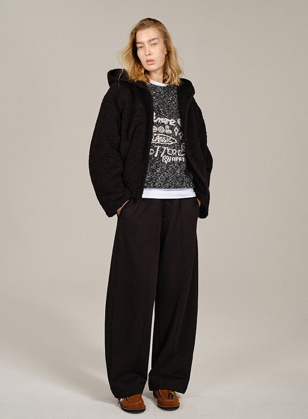 Marled Wool-blend Sweater