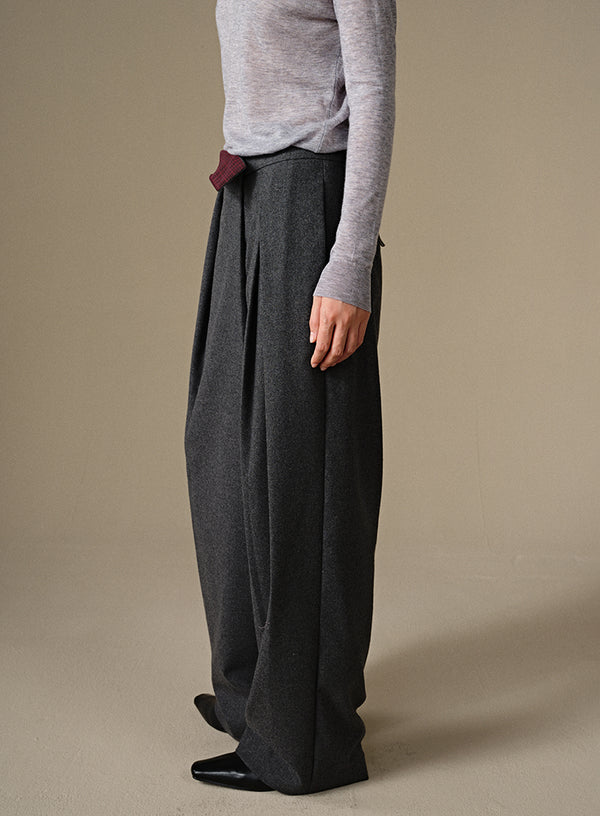 Designer Wide-Leg Pants