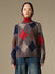Diamond Knit Wool Sweater