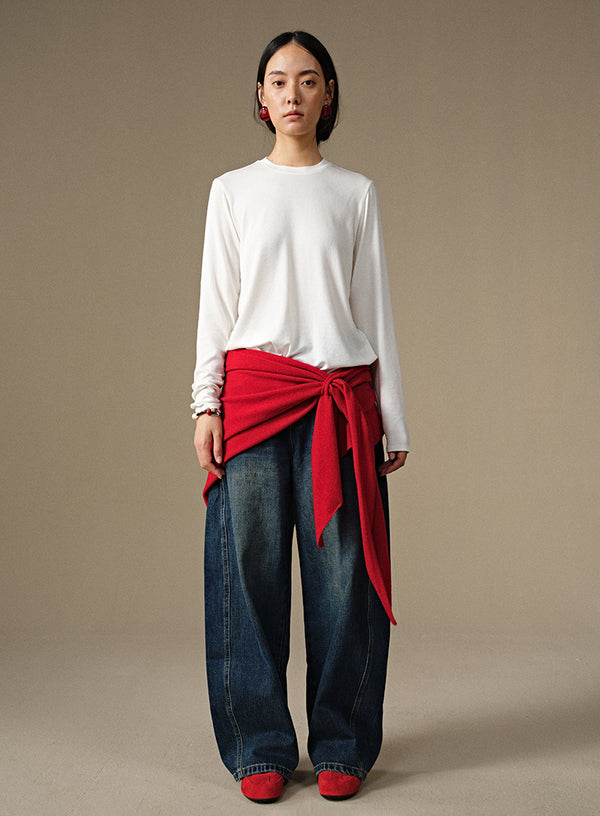 Cozy Wool Long Sleeve Tee