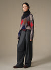 Designer Wide-Leg Pants
