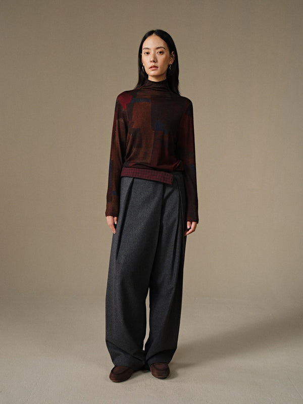 Printed Base Layer Sweater