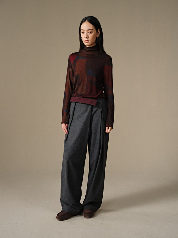 Printed Base Layer Sweater