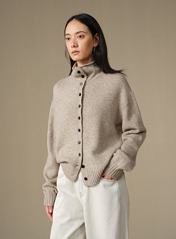 Cozy Yak Wool Cardigan