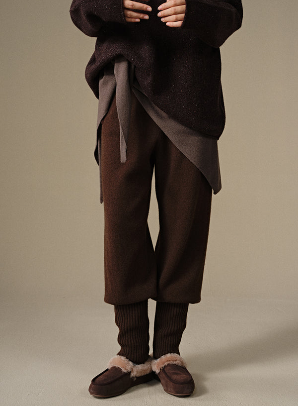 Soft Yak Wool Joggers