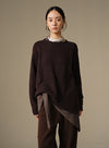 Textured Dot Wool Pullover