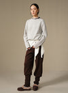 Textured Dot Wool Pullover
