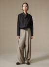 Designer Wide-Leg Pants