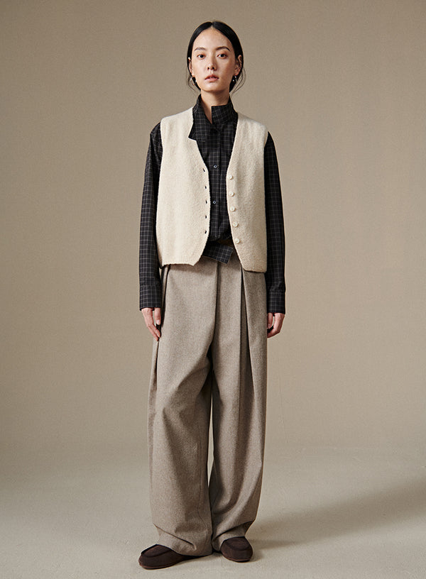 Designer Wide-Leg Pants