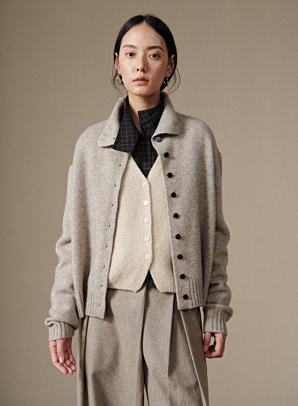 Cozy Yak Wool Cardigan