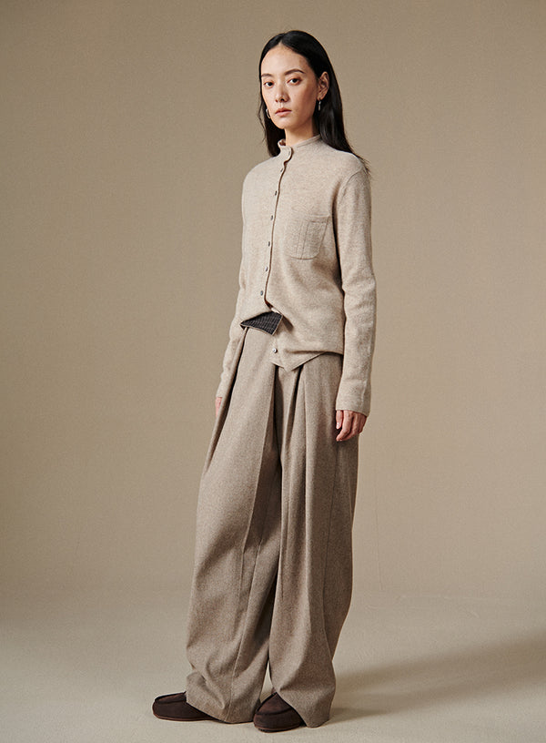 Designer Wide-Leg Pants
