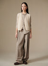 Designer Wide-Leg Pants