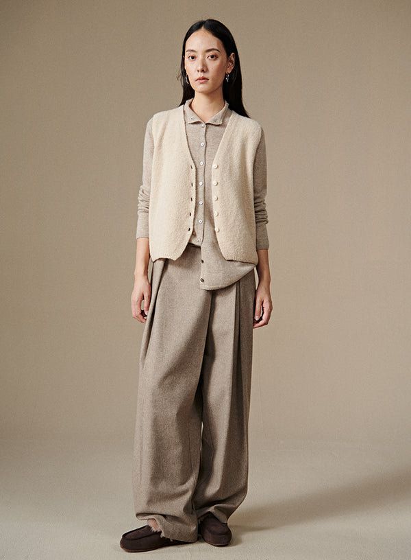 Designer Wide-Leg Pants