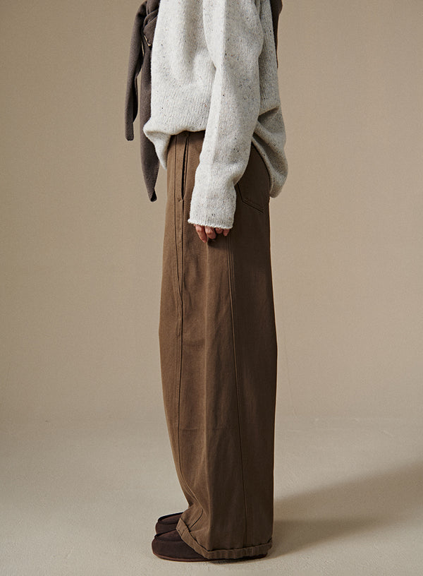 Klassiske Casual bukser med brede ben