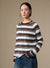 Retro Striped Knit Top