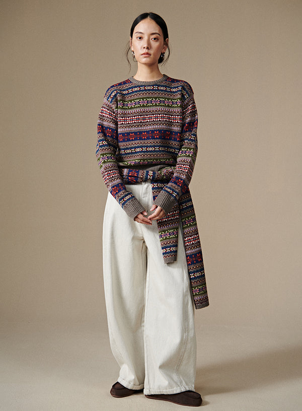 Klassiske Casual bukser med brede ben