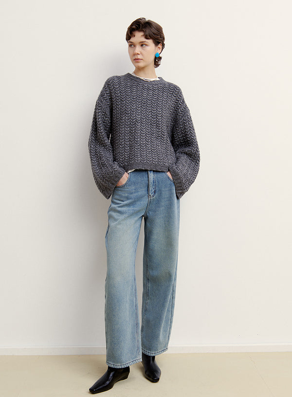 Klassiske Casual bukser med brede ben