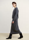 Yak Wool Knit Skirt