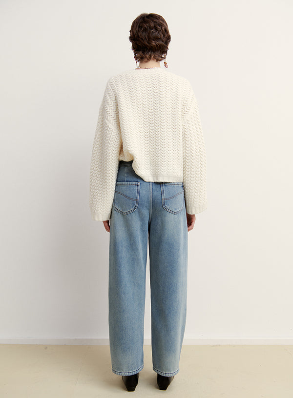 Klassiske Casual bukser med brede ben