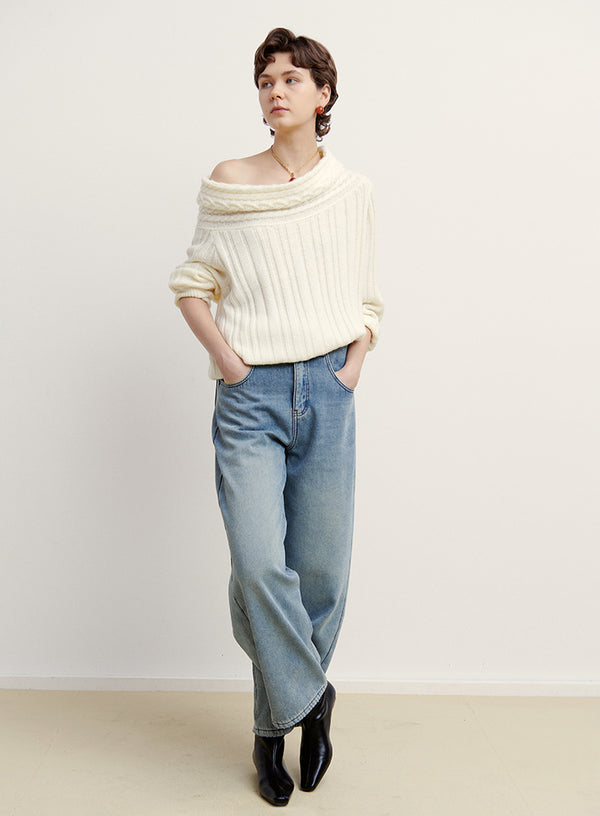 Klassiske Casual bukser med brede ben