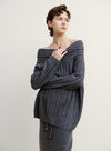 Off-Shoulder Sweater