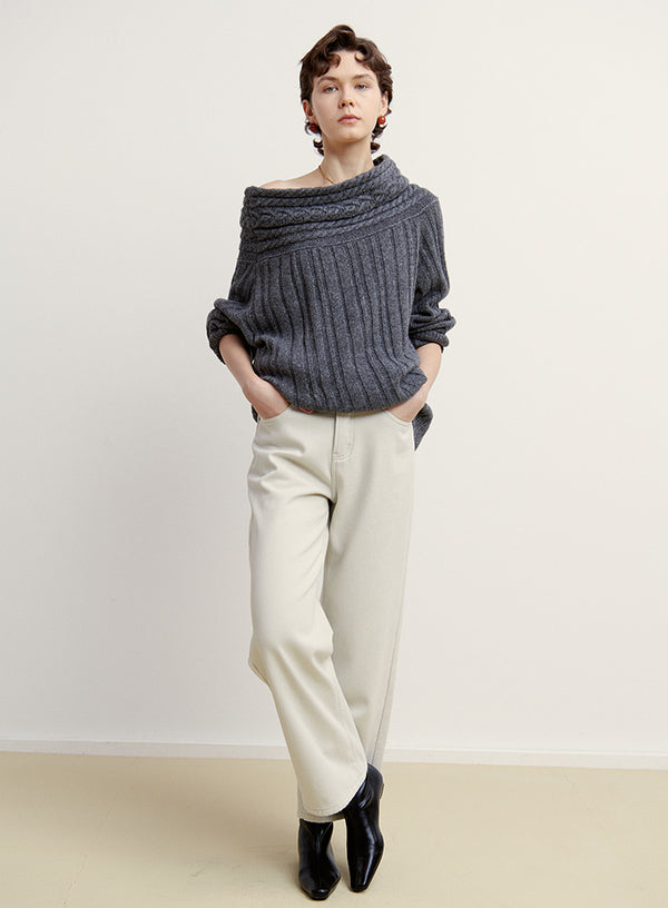 Klassiske Casual bukser med brede ben