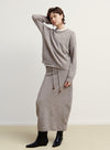 Yak Wool Knit Skirt