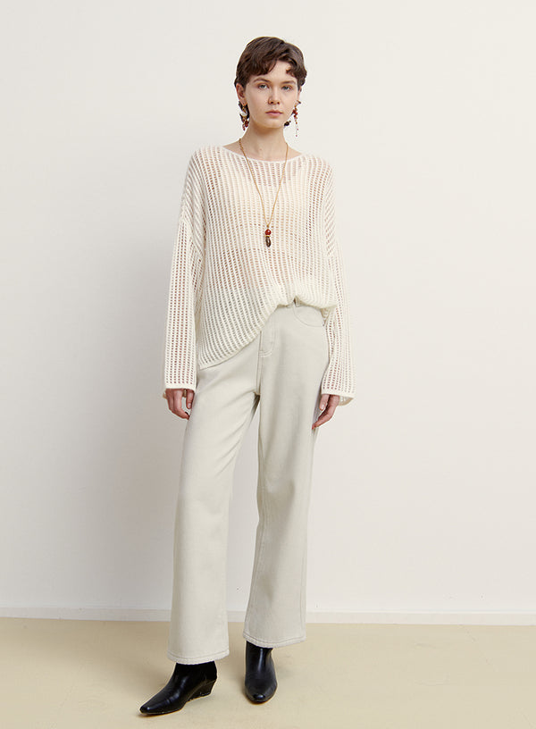 Klassiske Casual bukser med brede ben