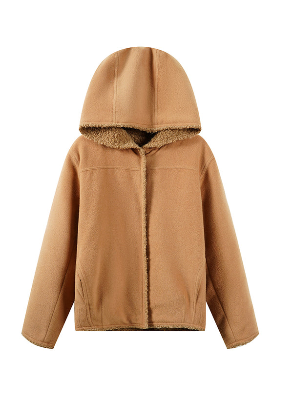 Dual Side Hooded Jacket
