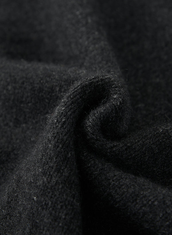 Yak Wool Zip Sweater