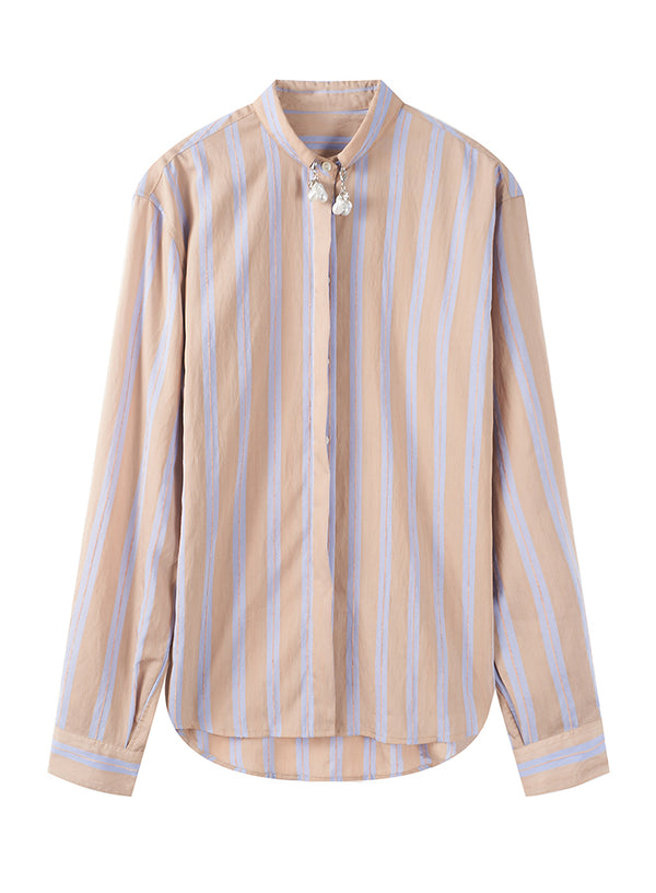 Classic Stripe Chain Blouse