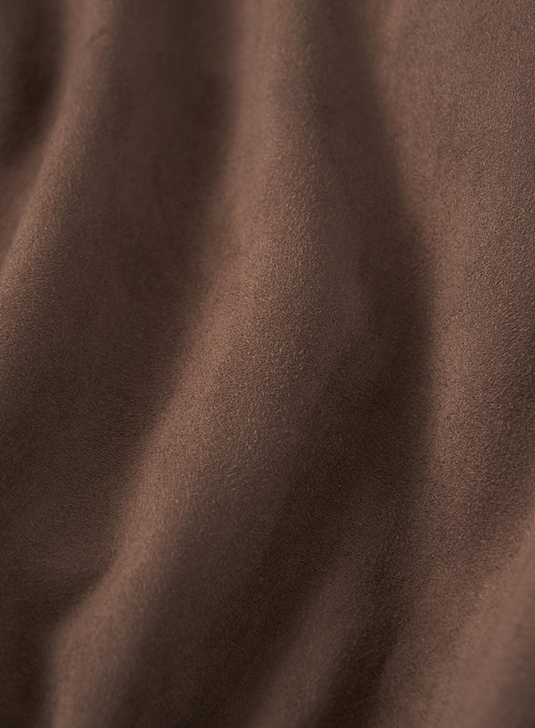 Suede Utility Outerwear