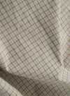 Lace Collar Plaid Blouse