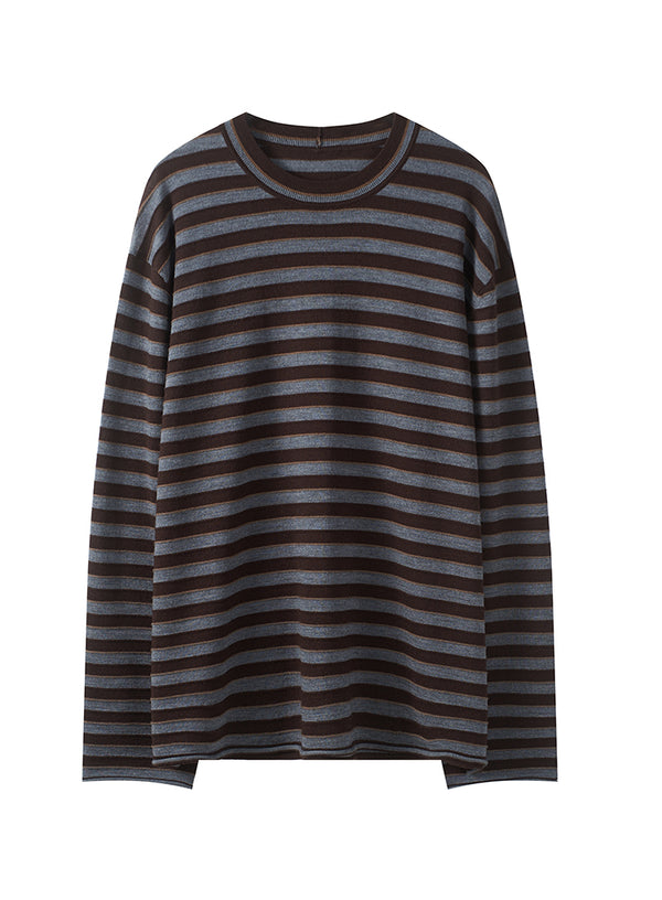 Wool Blend Stripe Top