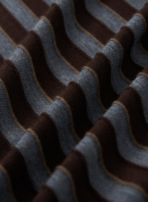 Wool Blend Stripe Top