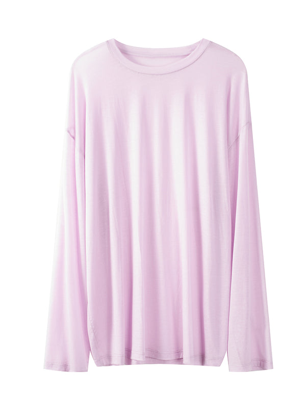 Relaxed Soft Long-sleeved Tee