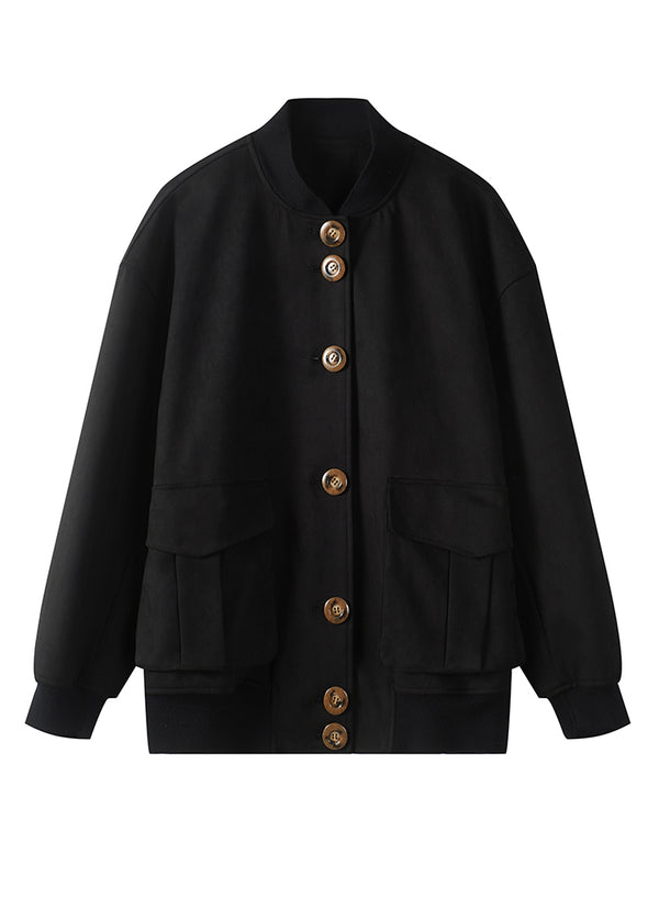 Black Suede Velvet Jacket