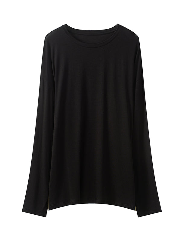 Relaxed Soft Long-sleeved Tee